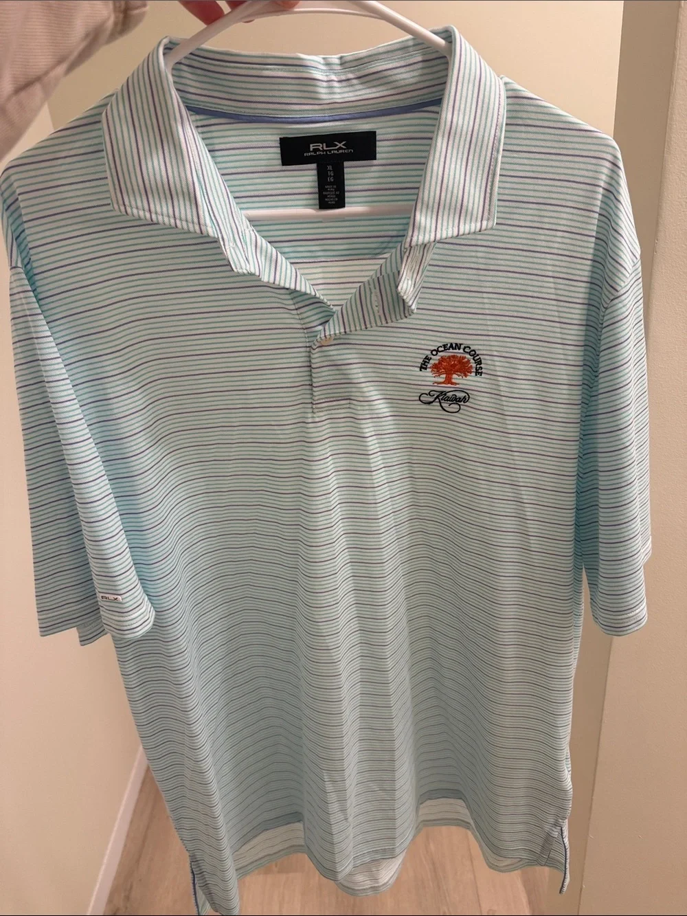 Kiawah Island Ocean Course Ralph Lauren Extreme Golf Shift (From Pro Shop)